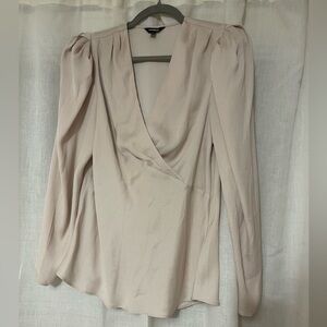 Express Elegant Cream Women's Top